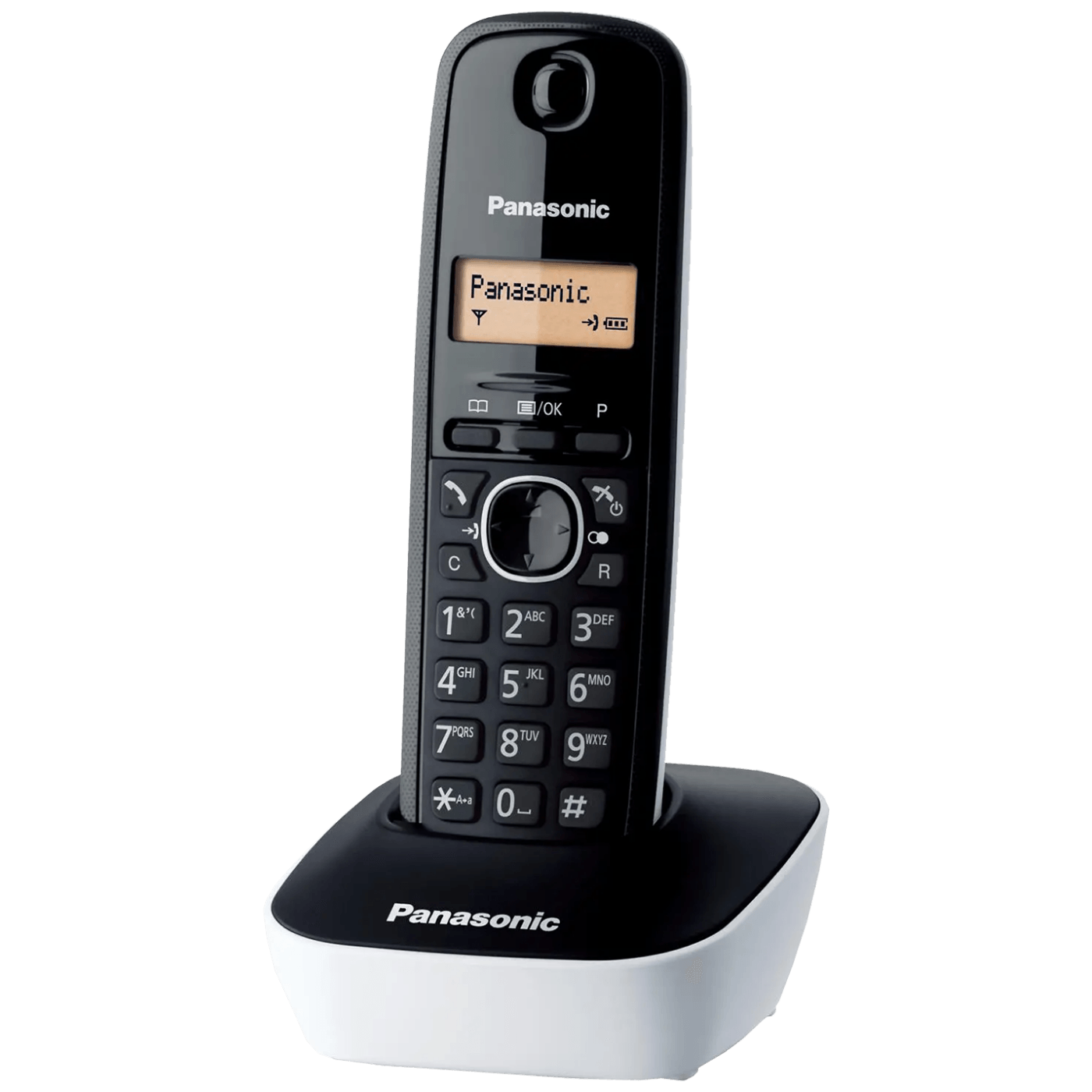 Panasonic Telefon bežični, LED display, bijelo/crni - KX-TG1611FXW