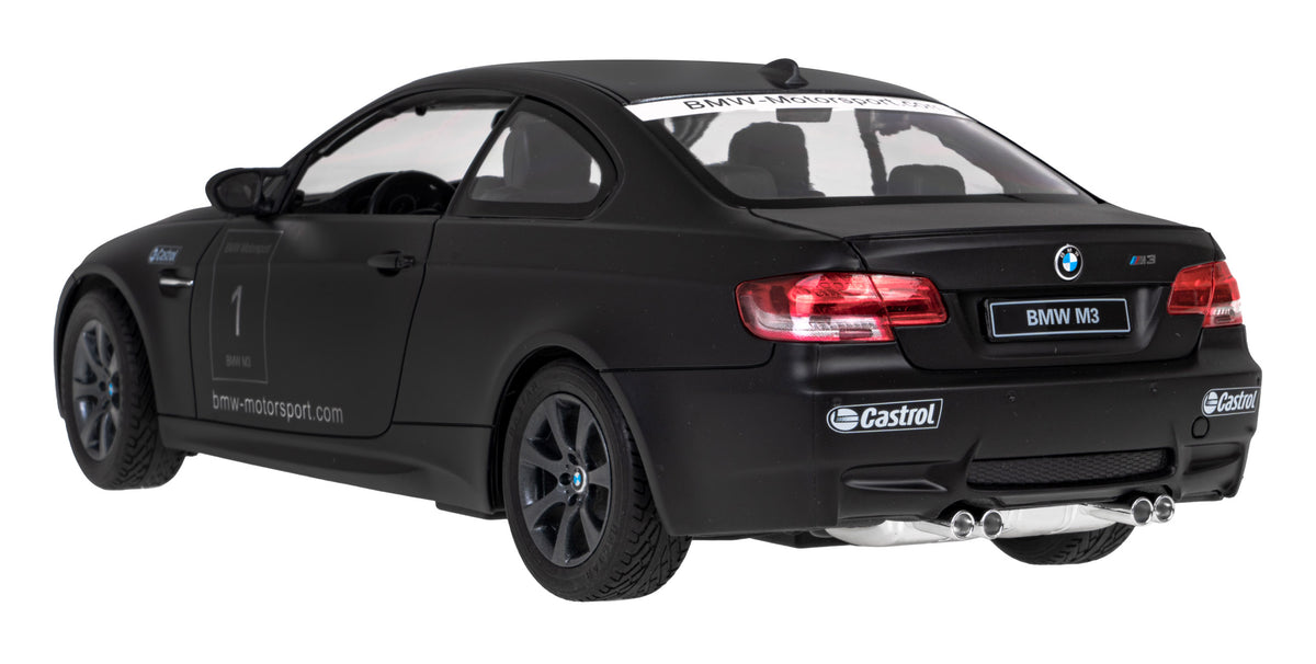 Licencirani auto na daljinsko upravljanje BMW M3 1:14 RASTAR - crni