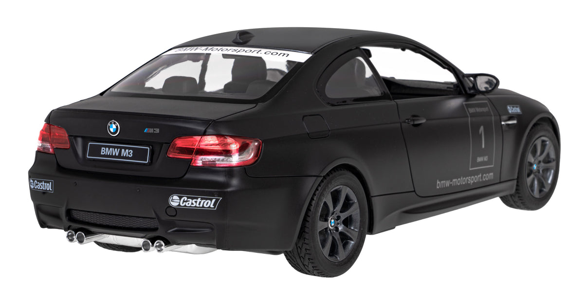 Licencirani auto na daljinsko upravljanje BMW M3 1:14 RASTAR - crni