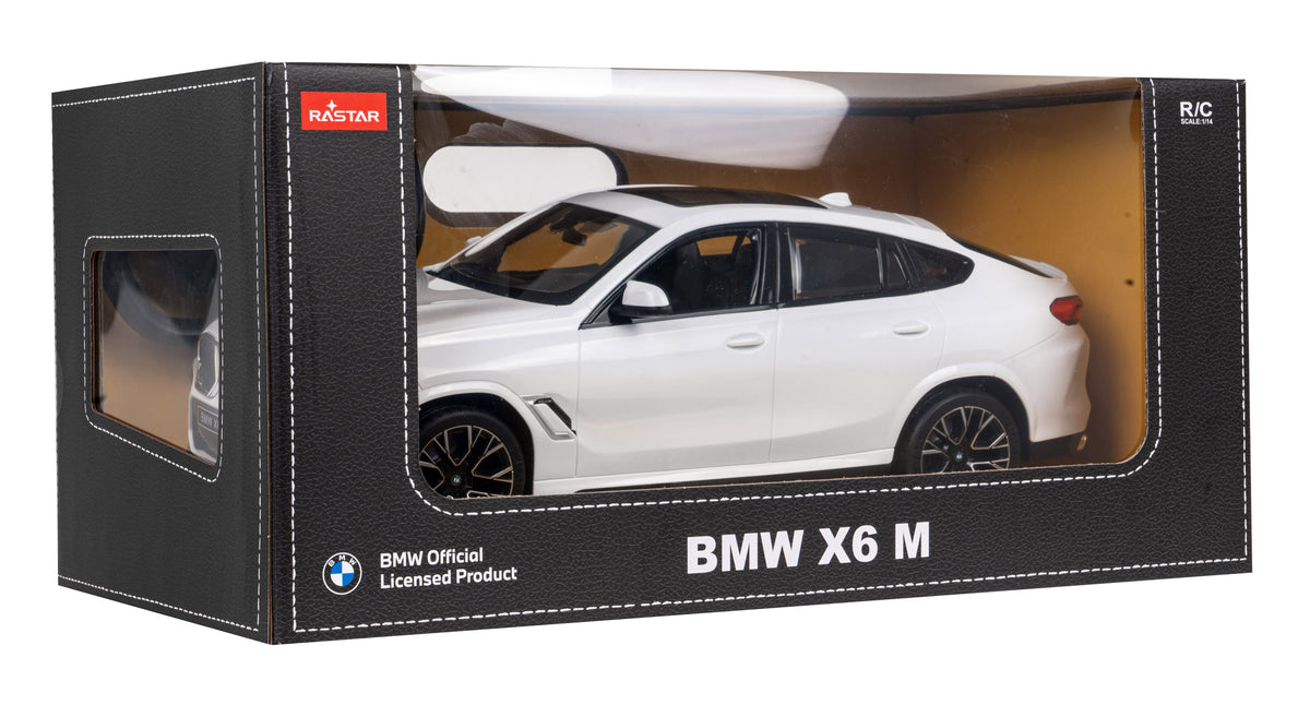 Licencirani auto na daljinsko upravljanje BMW X6 M 1:14 RASTAR - bijeli