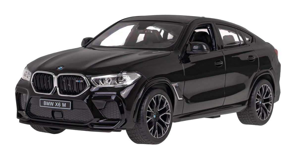 Licencirani auto na daljinsko upravljanje BMW X6 M 1:14 RASTAR - crni