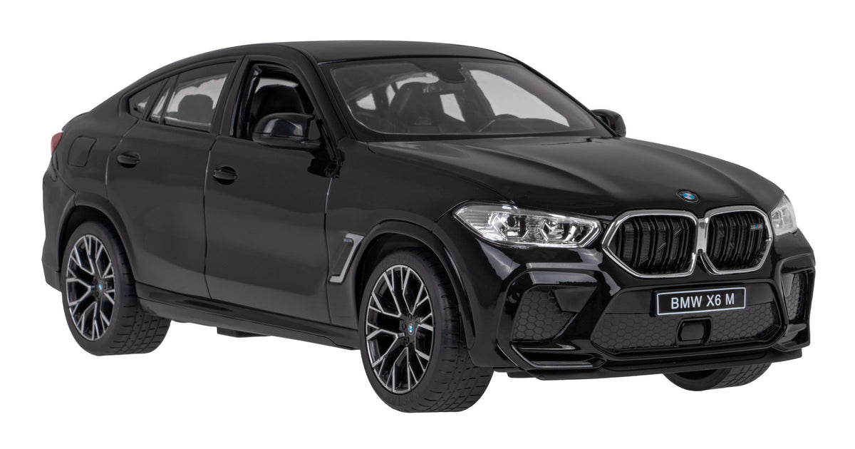Licencirani auto na daljinsko upravljanje BMW X6 M 1:14 RASTAR - crni