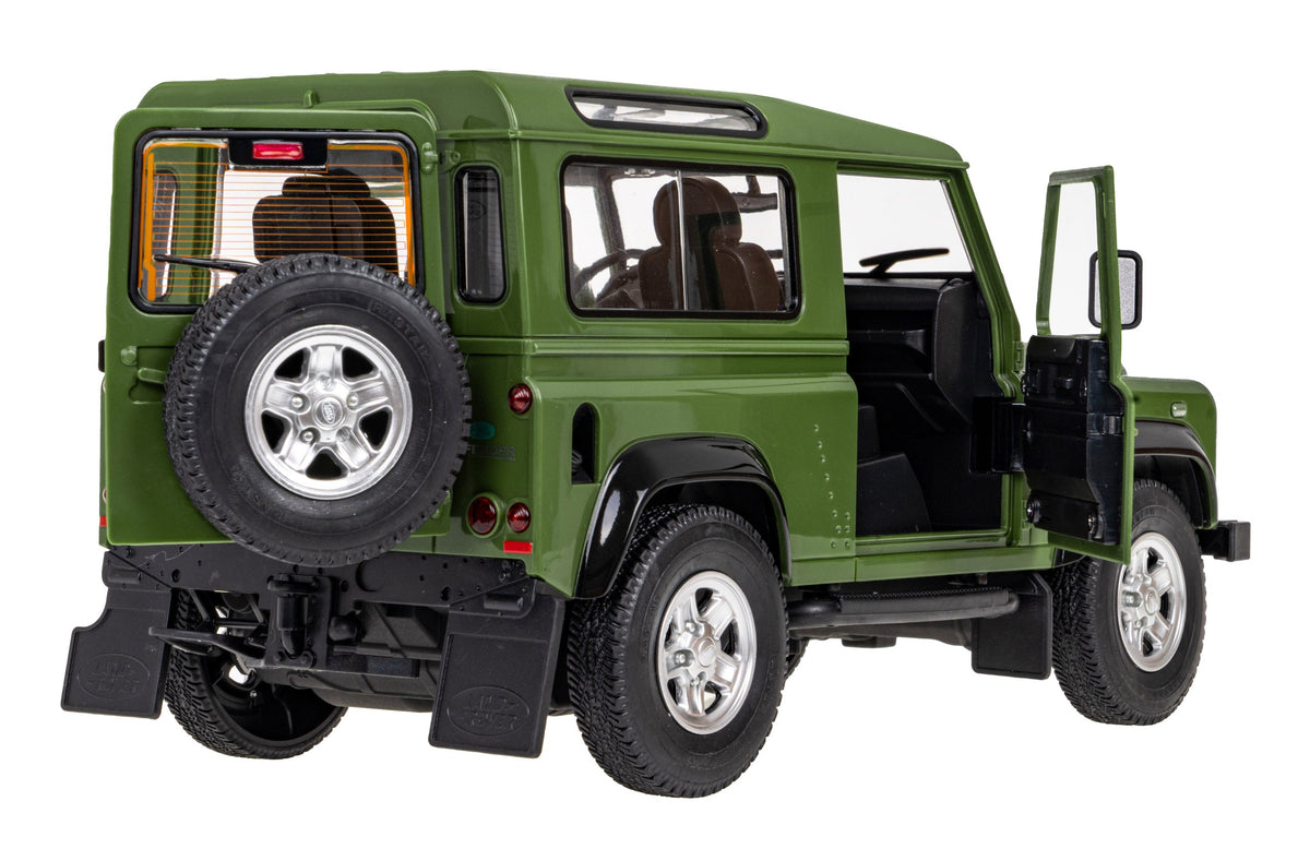 Licencirani auto na daljinsko upravljanje Land Rover Defender 1:14 RASTAR - Zeleni