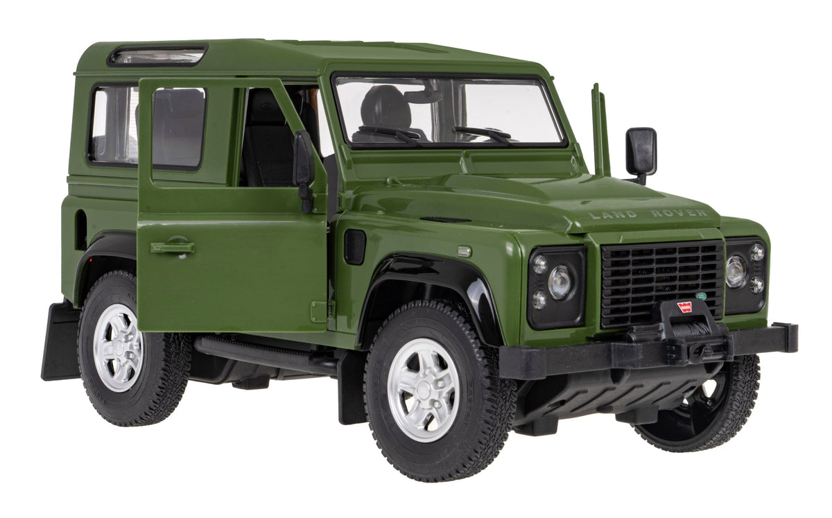 Licencirani auto na daljinsko upravljanje Land Rover Defender 1:14 RASTAR - Zeleni