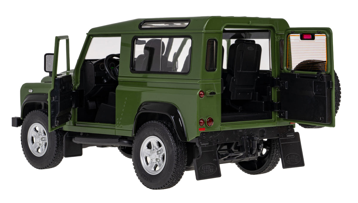 Licencirani auto na daljinsko upravljanje Land Rover Defender 1:14 RASTAR - Zeleni