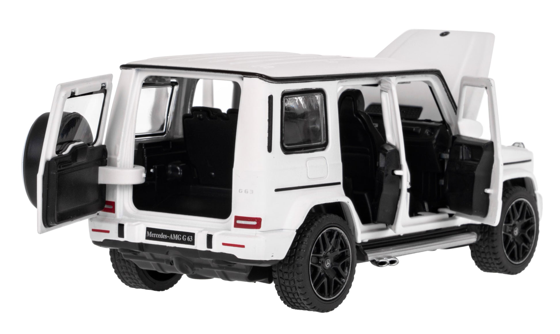 Licencirani metalni autić za igru Mercedes Benz AMG G63 1:32 RASTAR - bijeli