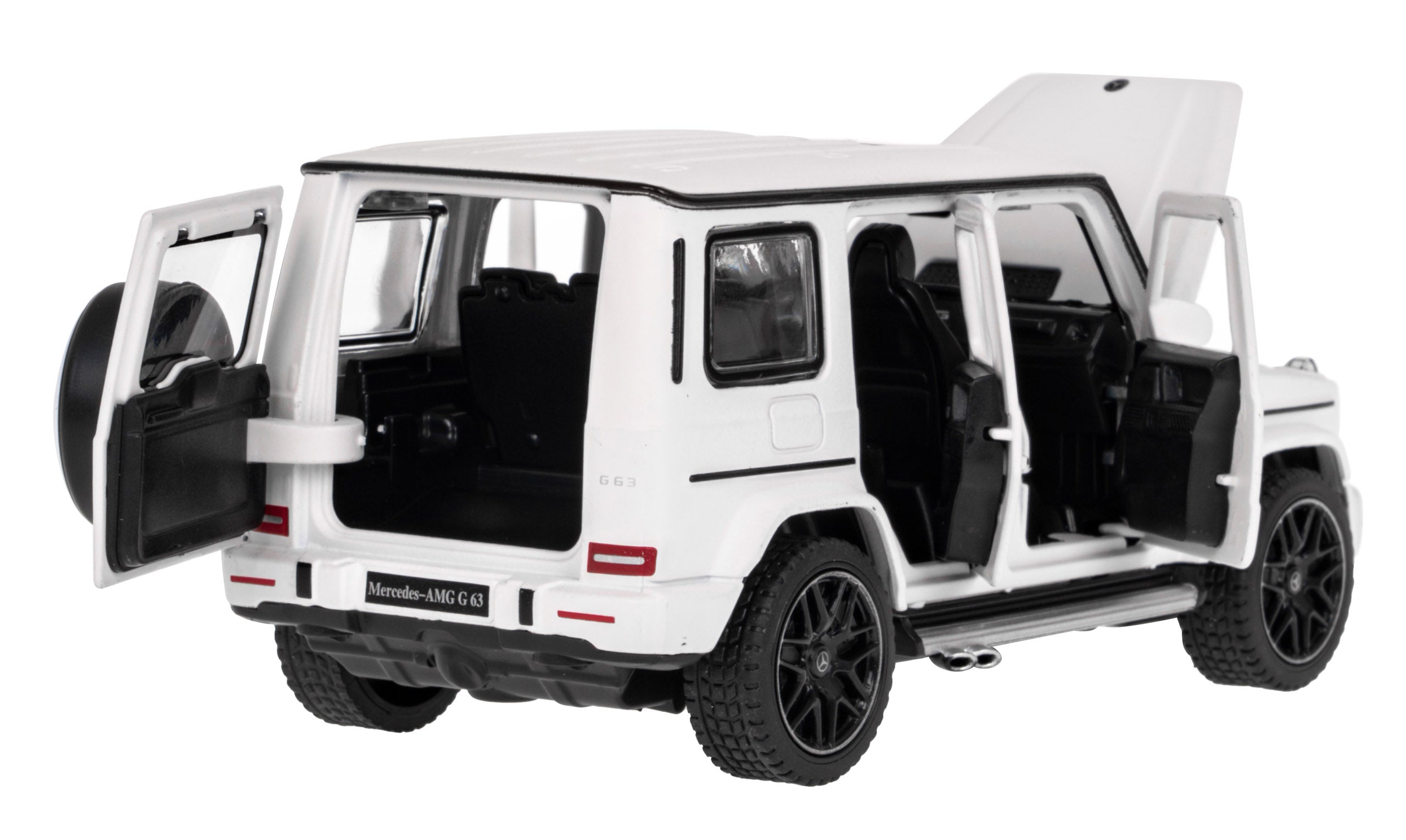 Licencirani metalni autić za igru Mercedes Benz AMG G63 1:32 RASTAR - bijeli