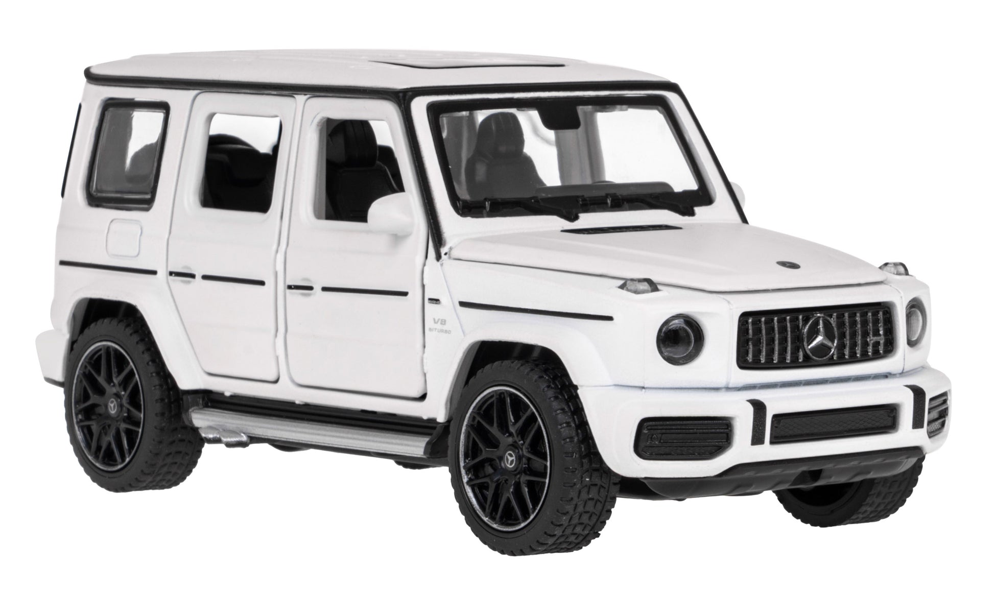 Licencirani metalni autić za igru Mercedes Benz AMG G63 1:32 RASTAR - bijeli