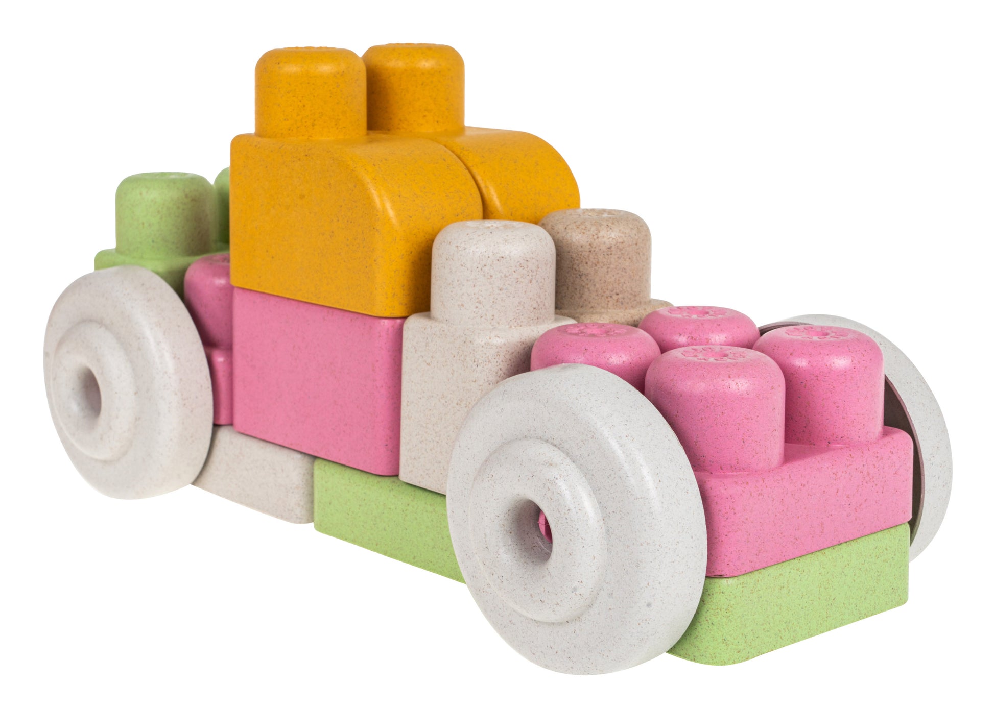 Kockice za slaganje za bebe u pastelnim bojama - 43 elementa