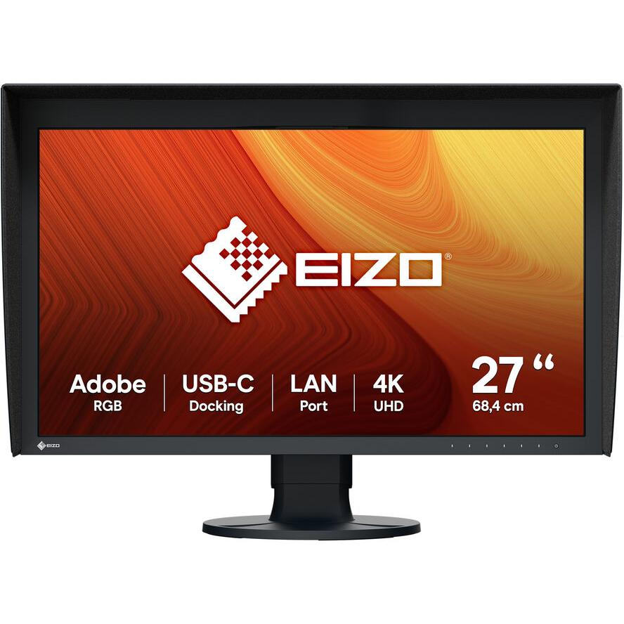 EIZO ColorEdge CG2700X računalni monitor 68,6 cm (27") 3840 x 2160 pikseli 4K Ultra HD LCD Crno