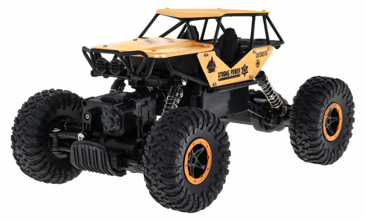 Buggy na daljinsko upravljanje MONSTER 1:18 - zlatni