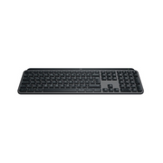 Logitech MX Keys S for Mac tipkovnica Office RF bežični + Bluetooth QWERTY US Međunarodna Aluminij, Crno
