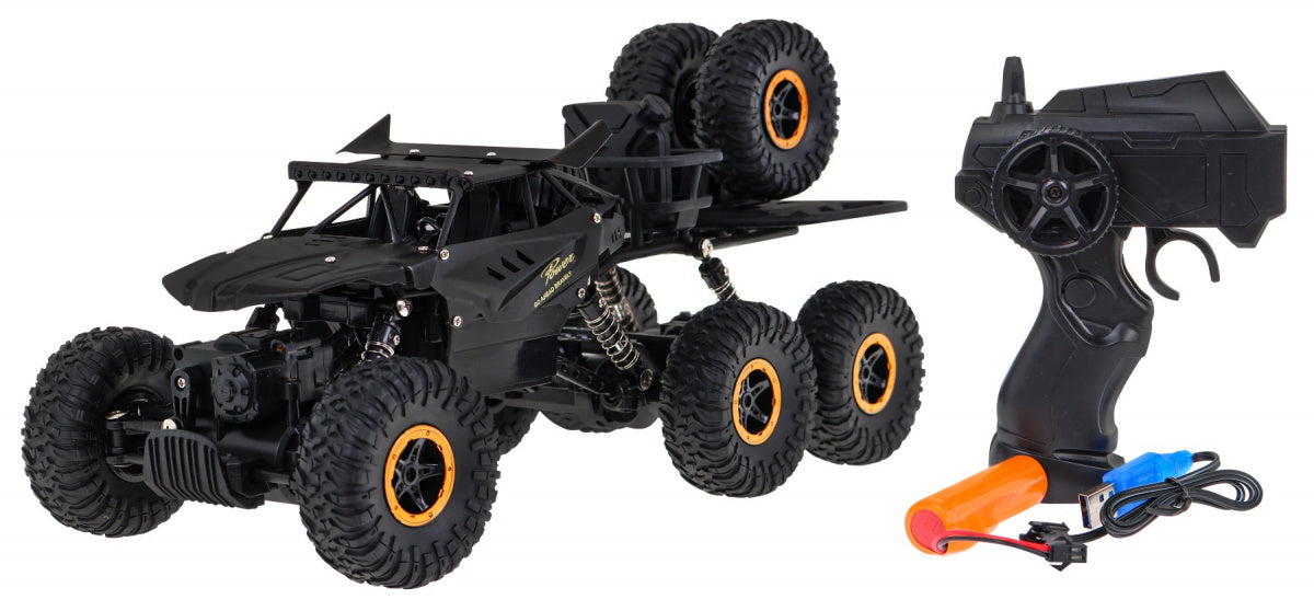 Buggy na daljinsko upravljanje  Crawler R/C ROCK 1:10 - crno/narančasti