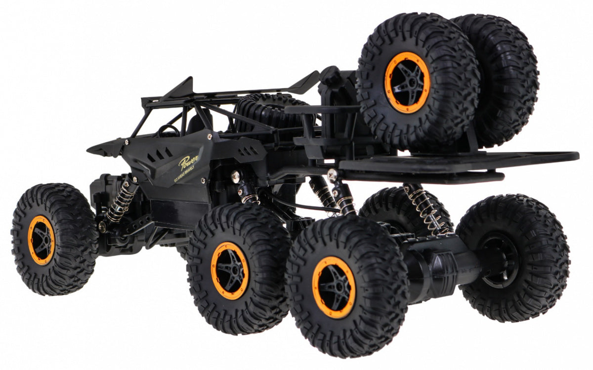 Buggy na daljinsko upravljanje  Crawler R/C ROCK 1:10 - crno/narančasti