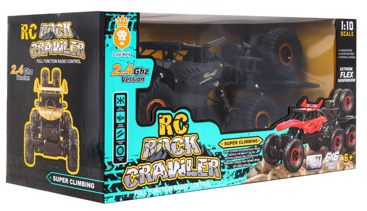 Buggy na daljinsko upravljanje  Crawler R/C ROCK 1:10 - crno/narančasti