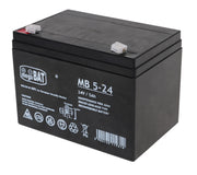Vehicle parts battery 24V 5AH