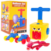 Set automobila s pogonom na balon - šareni