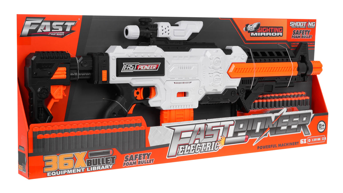 Puška za igru Giga Rifle Fast Pioneer  -  bijela