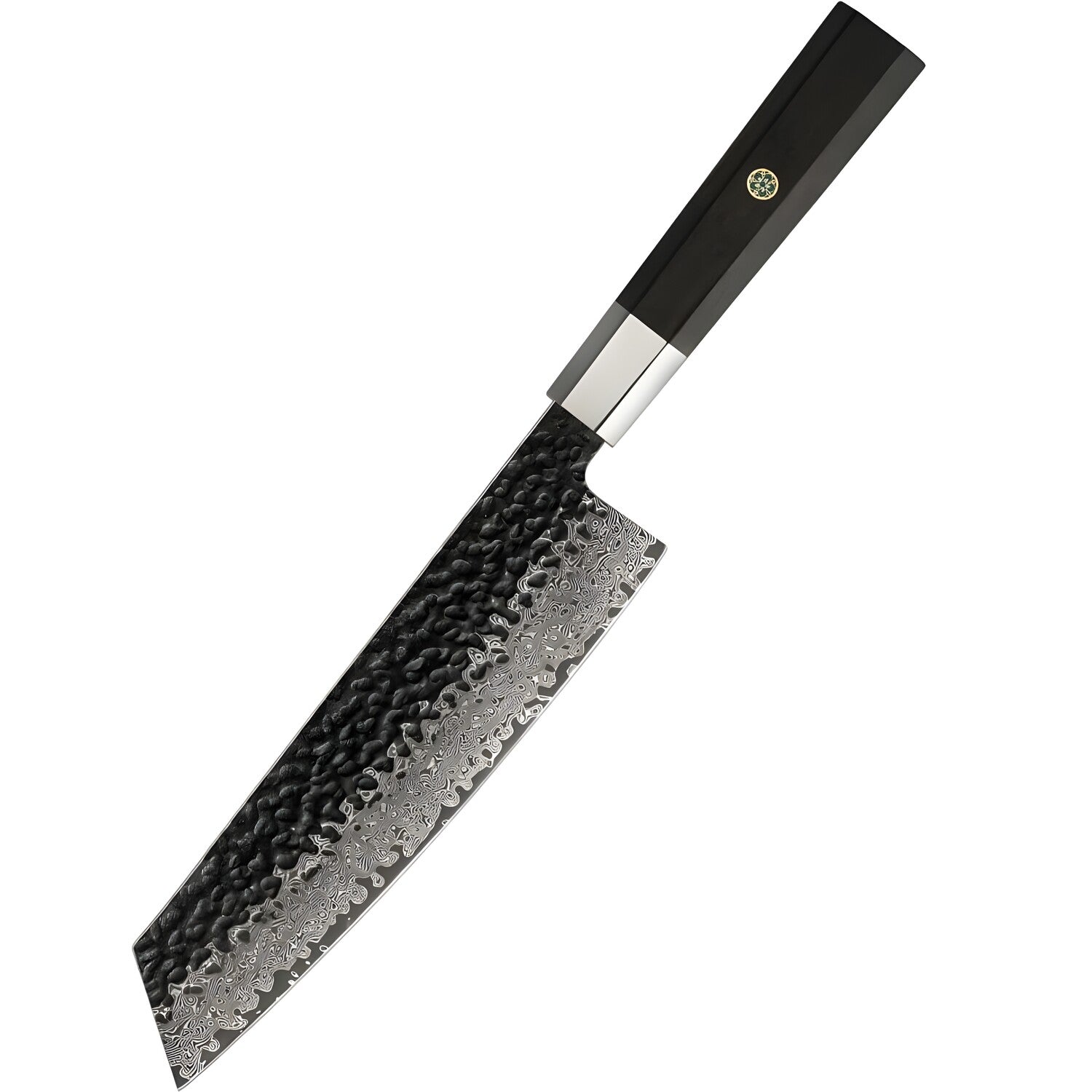 Damaskasti kuhinjski nož YU-37440 - Kiritsuke / Smeđa KP37440