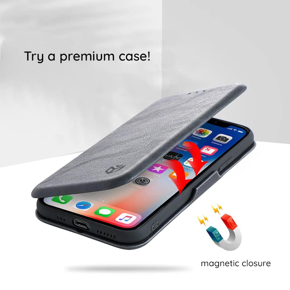 Techsuit Safe Wallet Plus preklopna futrola za Honor 200 Lite – tamno zelena