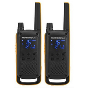 Motorola Talkabout T82 Extreme Twin Pack dvosmjerni radio 16 kanali Crno, Narančasto