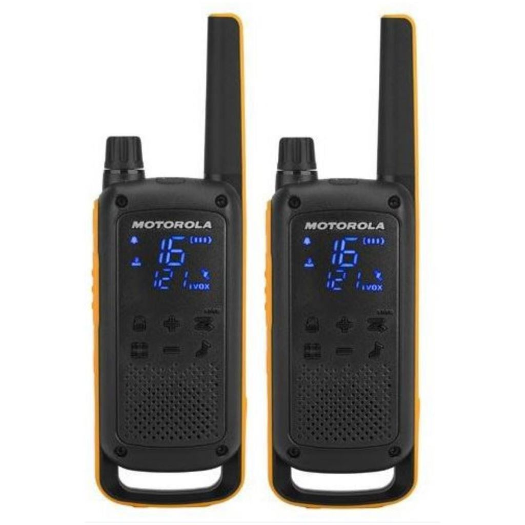 Motorola Talkabout T82 Extreme Twin Pack dvosmjerni radio 16 kanali Crno, Narančasto