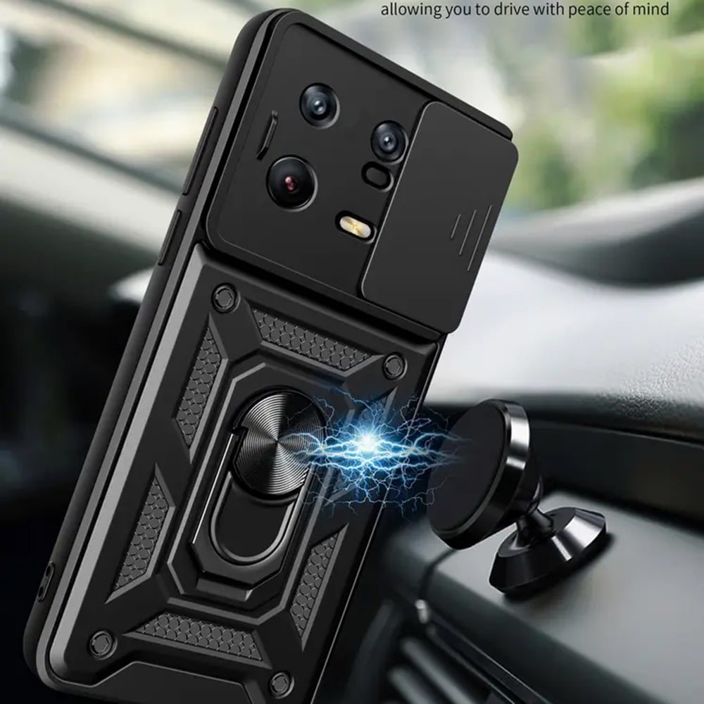 Techsuit – Zaščitni ovitek serije CamShield za Xiaomi 13 Pro – črna