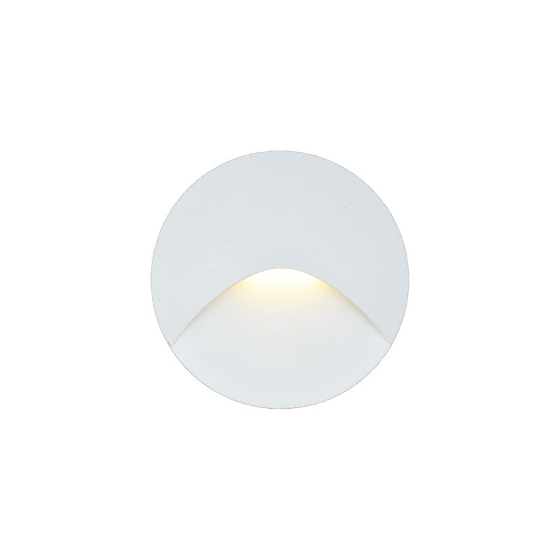 LED ugradna zidna svjetiljka Green Tech 3W, 3000K IP44, bijela