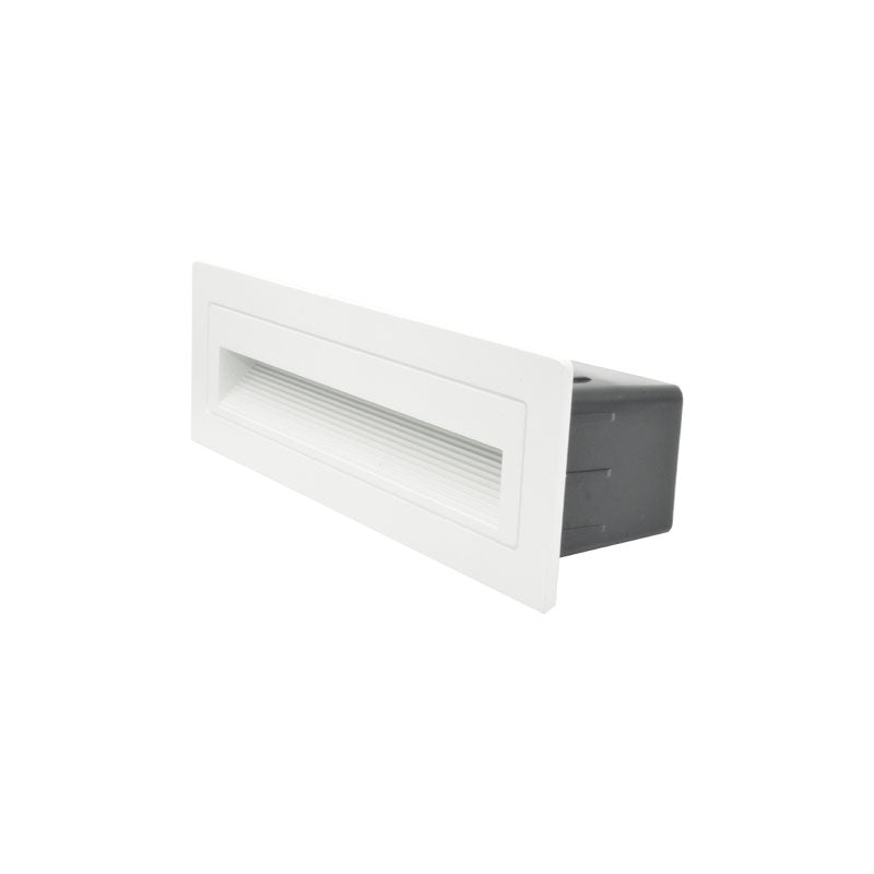 LED ugradna zidna svjetiljka Green Tech 5W, 3000K IP44, bijela
