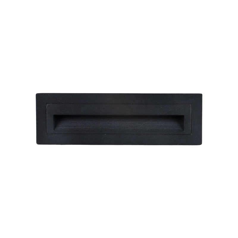 LED ugradna zidna svjetiljka Green Tech 5W, 3000K IP44, crna