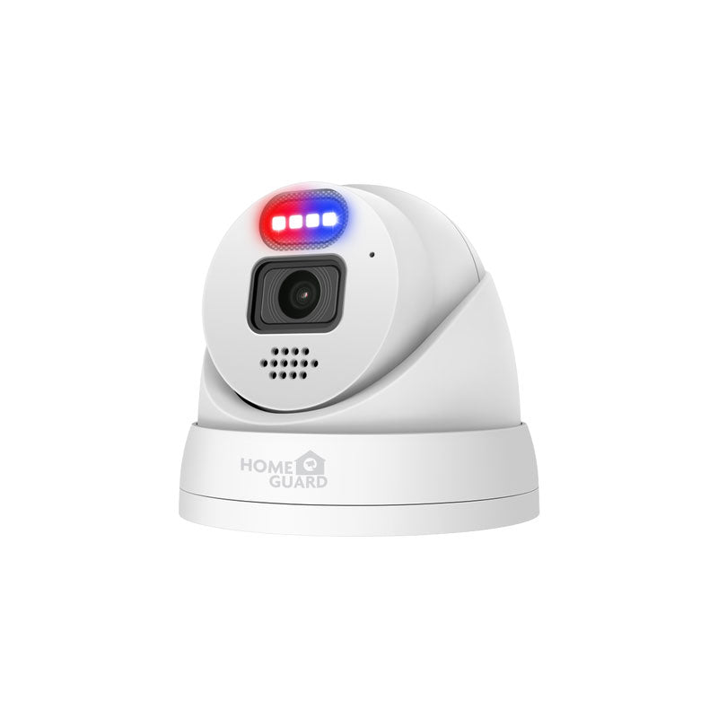 Homeguard POE Set 2K NVR 8CH+4 kamere, svjetlosno/zvučni alarm, AI detekcija