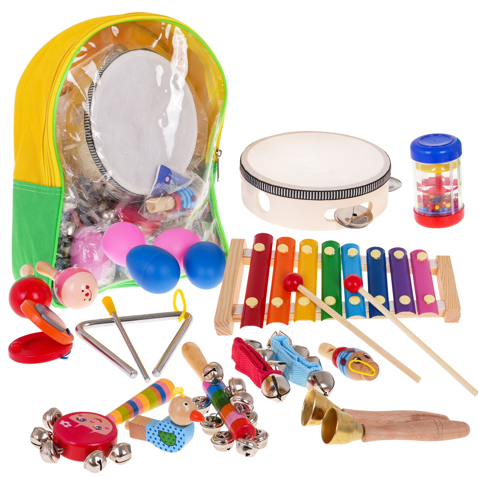 Veliki set drvenih instrumenata za potpunu zabavu - music