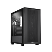 Chieftec Midi Tower GS-03B-BLK-OP, Schwarz Crno
