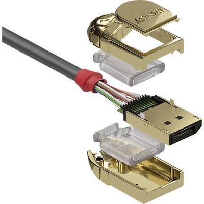 Lindy 36294 DisplayPort kabel 5 m Crno