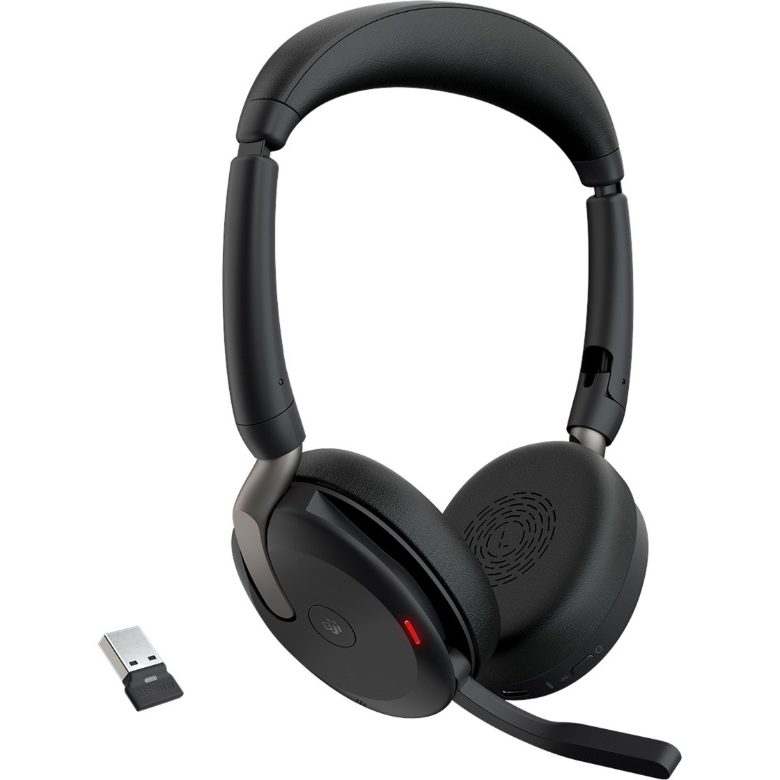 Jabra 26699-999-999 naglavne slušalice i slušalice s ugrađenim mikrofonom Žičano i bežično Obruč za glavu Ured / pozivni centar Bluetooth Crno