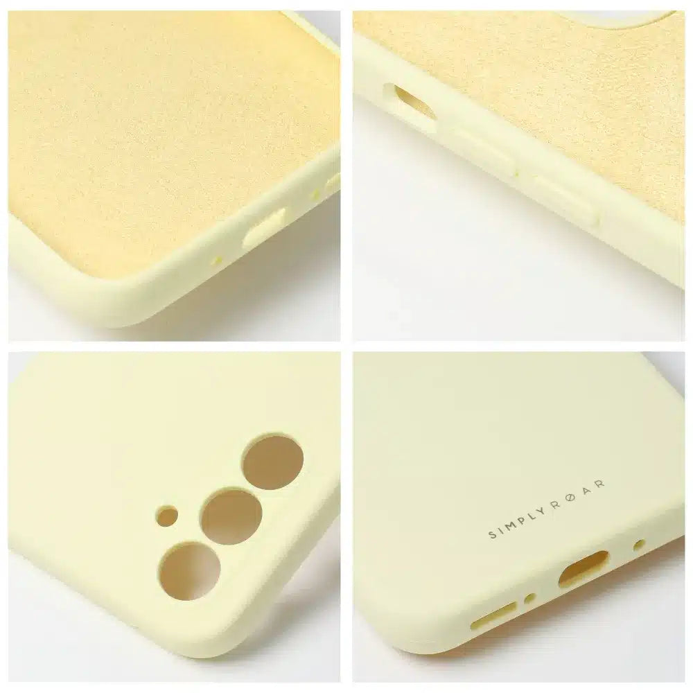 Maska Roar Cloud-Skin za SAMSUNG GALAXY A55 5G svetlo rumena
