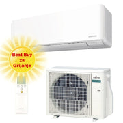 FUJITSU KLIMA UREĐAJ 3,4kW ASEH12KMCG/AOEH12KMCG - Super Eco inverter, za prostor do 35m2, A++ energetska klasa