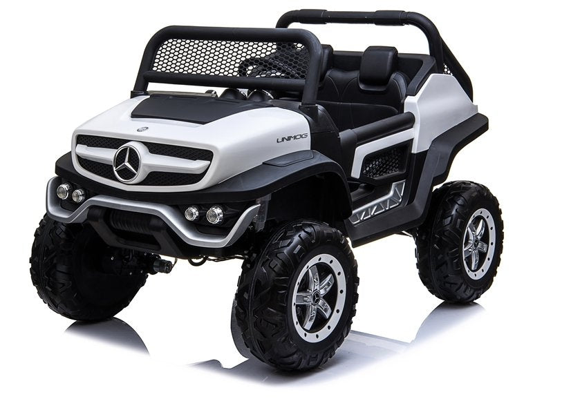 Licencirani auto na akumultor Mercedes Unimog 4x4 - bijeli
