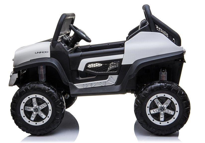 Licencirani auto na akumultor Mercedes Unimog 4x4 - bijeli