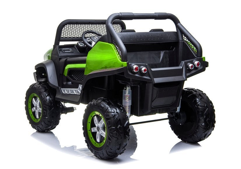 Licencirani auto na akumultor Mercedes Unimog 4x4 - zeleni