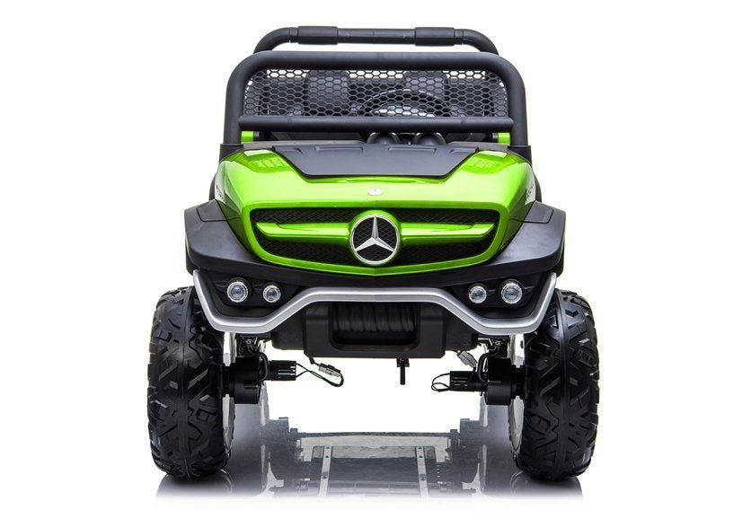 Licencirani auto na akumultor Mercedes Unimog 4x4 - zeleni