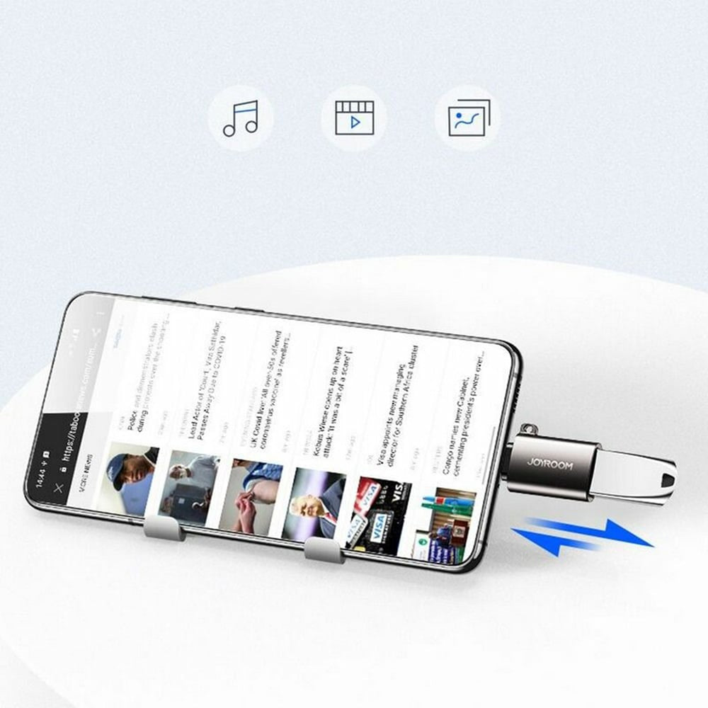 JoyRoom - OTG adapter (S-H151) - USB 3.2 Gen 1 na Type-C-prenosni - črni