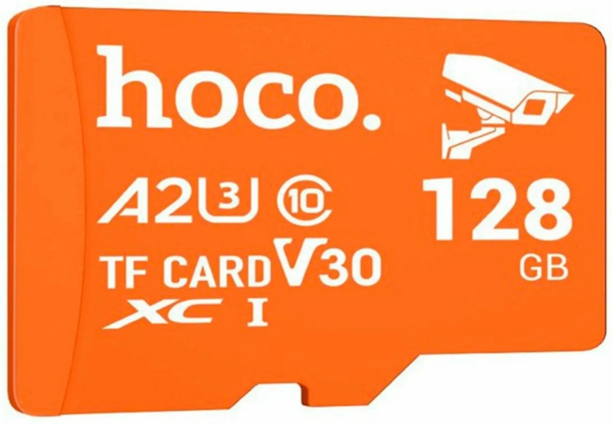 Memorijska kartica microSD 128GB klasa 10 UH-1 U3 V30 A2 Hoco narančasta