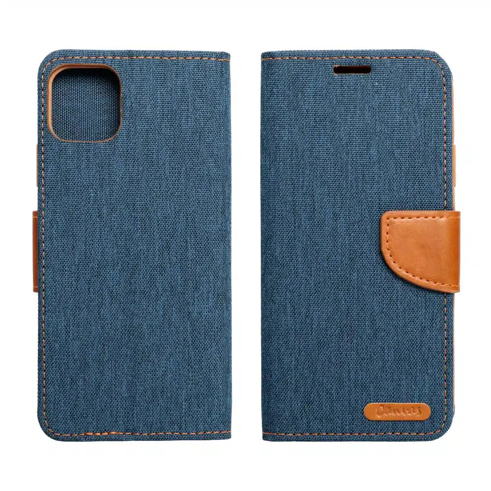 CANVAS Book case preklopni ovitek za XIAOMI Redmi 12 4G / 12 5G mornarsko moder