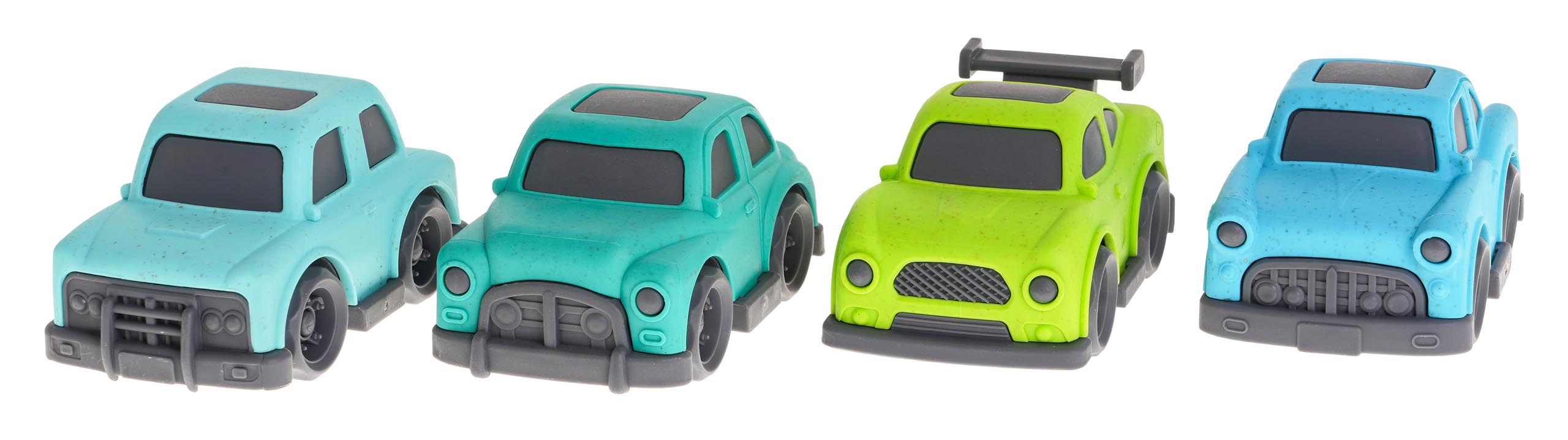 Tow truck + Cars BIOplastik Yellow