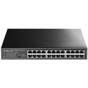 Cudy FS1024 mrežni prekidač Neupravljano Fast Ethernet (10/100) Crno