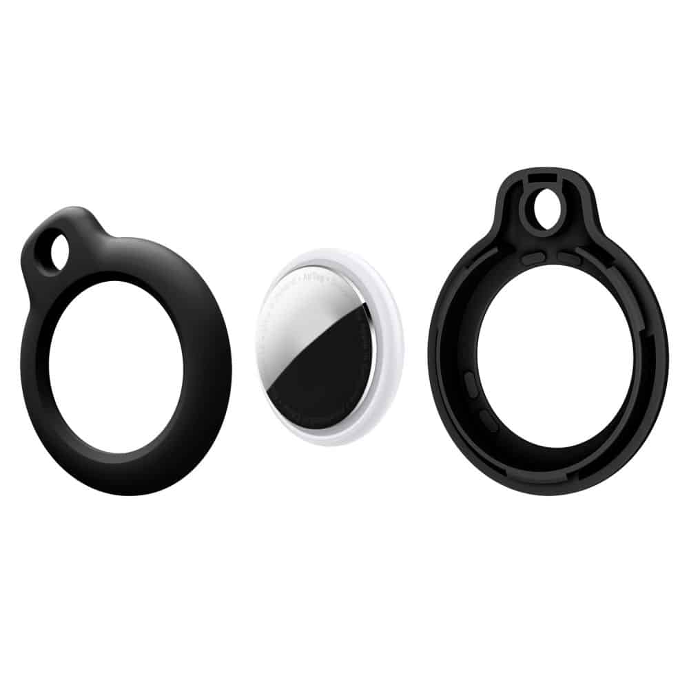 TECH-PROTECT TRPEŽNI ZAŠČITNI ETUIJI APPLE AIRTAG 1/2 - 4 KOSI črni