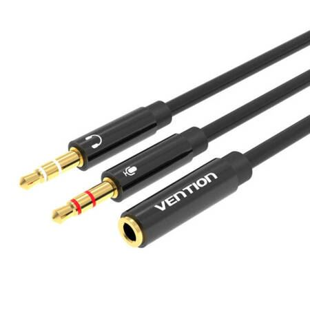 Vention BBTBY audio razdjelnik Crno