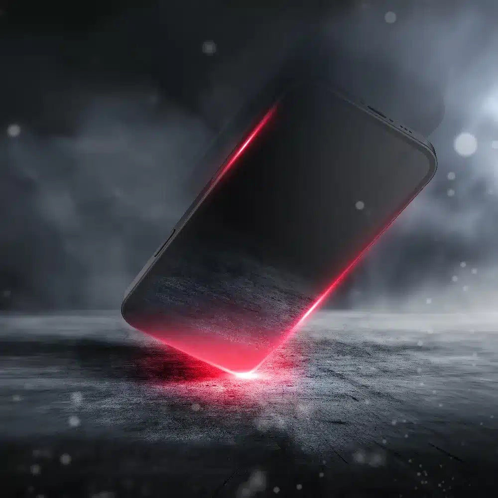 Forcell Flexible Nano Glass 5D za Samsung Galaxy S22 Ultra črno (Hot Bending) deluje čitalnik prstnih odtisov