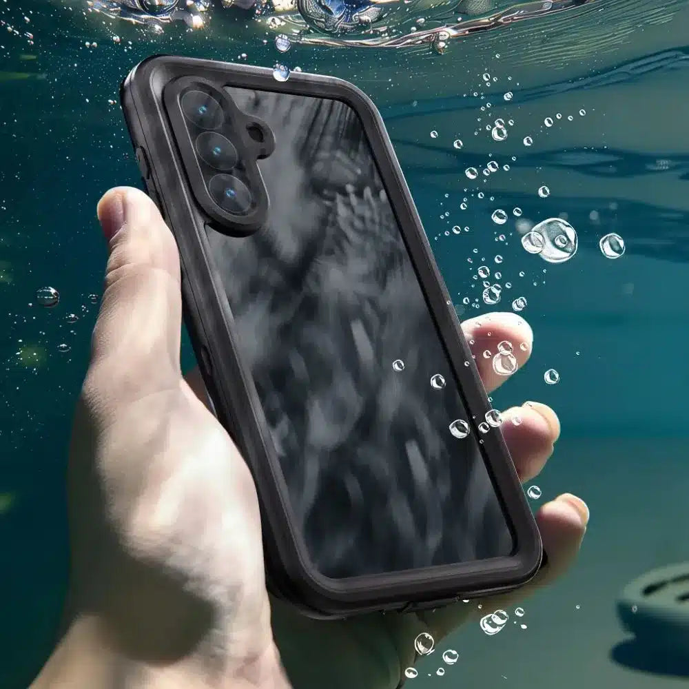 SHELLBOX vodotesen ovitek za SAMSUNG GALAXY A56 črn